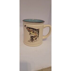 Spectrum Designz 2017 Fly Fishing Bass Coffee Mug Cup Oversized